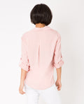 KRISP Turn Up Sleeve Button Down Basic Shirt (11096)