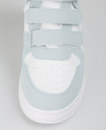 KRISP Colour Block High Top Velcro Fashion Trainers (15953)