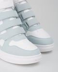 KRISP Colour Block High Top Velcro Fashion Trainers (15953)