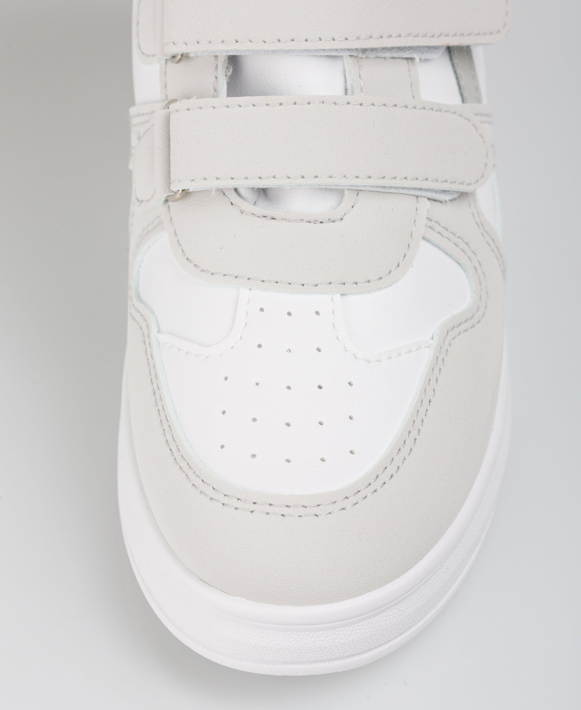 KRISP Colour Block High Top Velcro Fashion Trainers (15953)