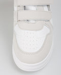 KRISP Colour Block High Top Velcro Fashion Trainers (15953)