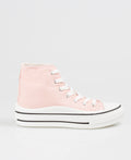 KRISP Platform Canvas High Top Trainers (16294)