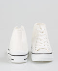 KRISP Platform Canvas High Top Trainers (16294)