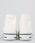 KRISP Platform Canvas High Top Trainers (16294)