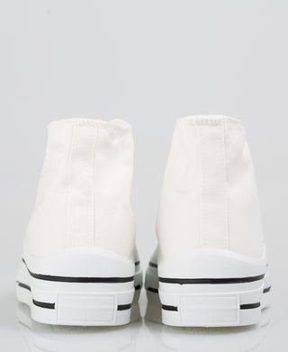 KRISP Platform Canvas High Top Trainers (16294)