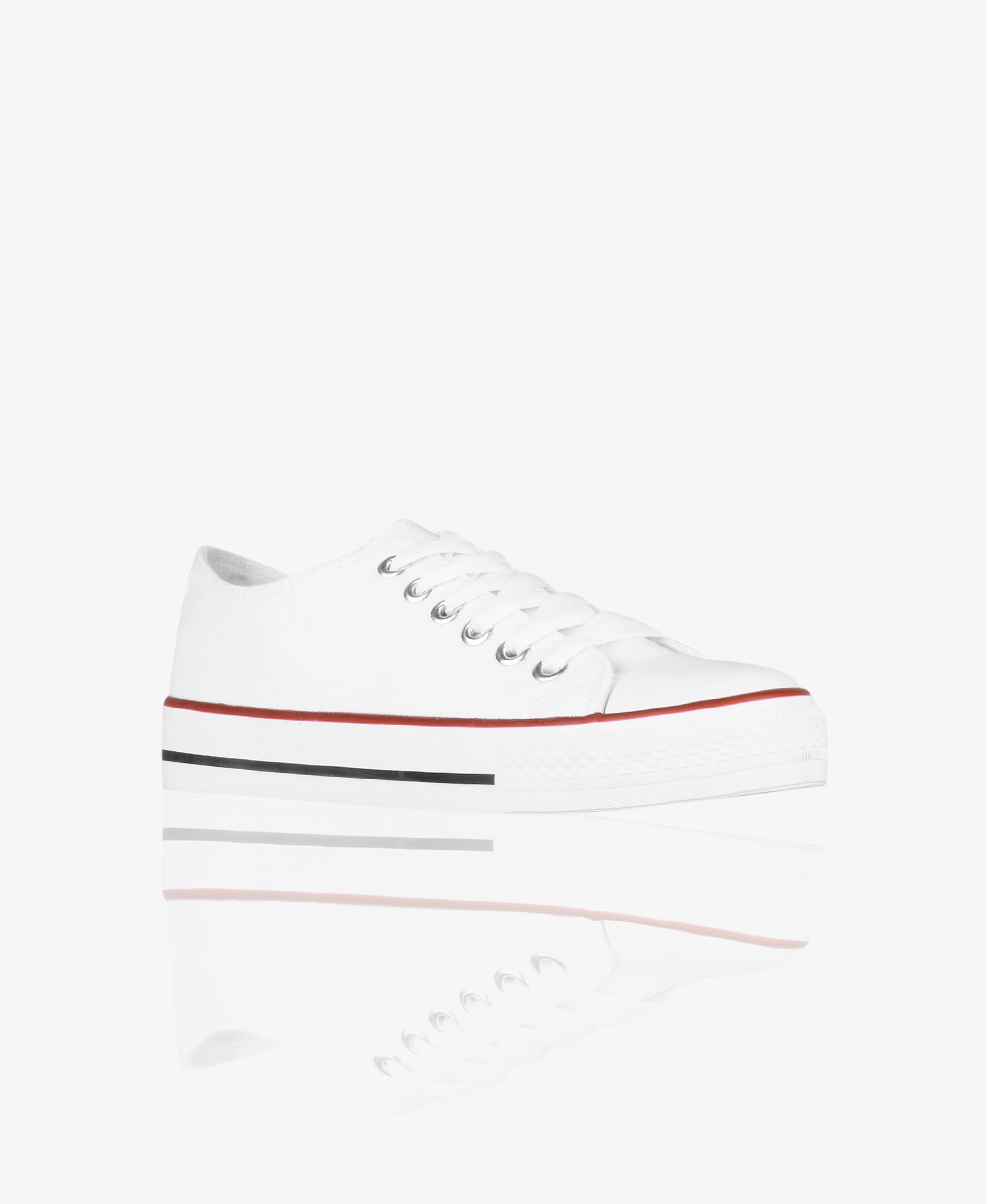 KRISP Canvas Basic Low Top Trainers (2345)