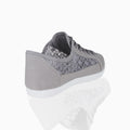 KRISP Crochet Panelled Plimsoll Trainers (3297)
