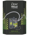 Dove Men+Care Sports Active Skipping 3 Piece Set with Gift Bag (99992893)