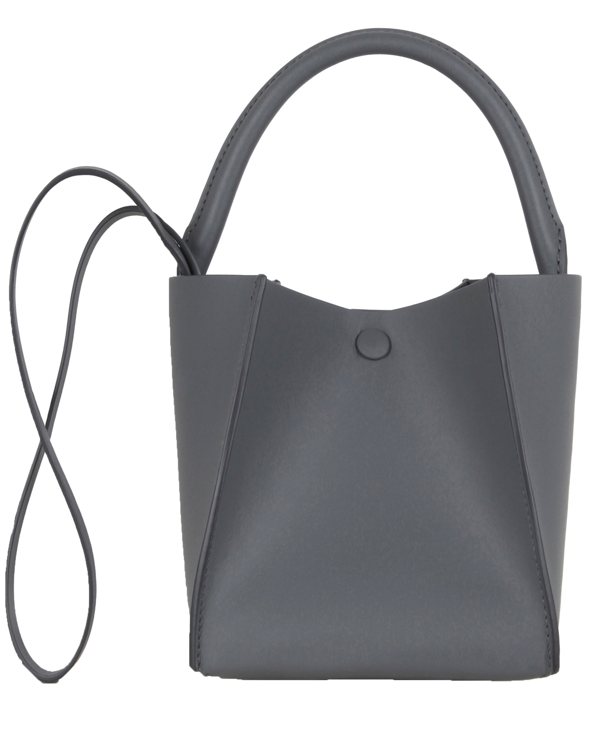 Sophie Hulme Nano Albion Cube Bag, Anthracite (4662)