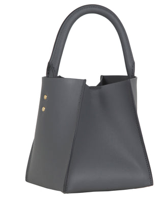 Sophie Hulme Nano Albion Cube Bag, Anthracite (4662)