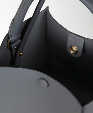 Sophie Hulme Nano Albion Cube Bag, Anthracite (4662)