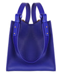 Sophie Hulme Large Albion Cube Handbag, Klein Blue (4668)