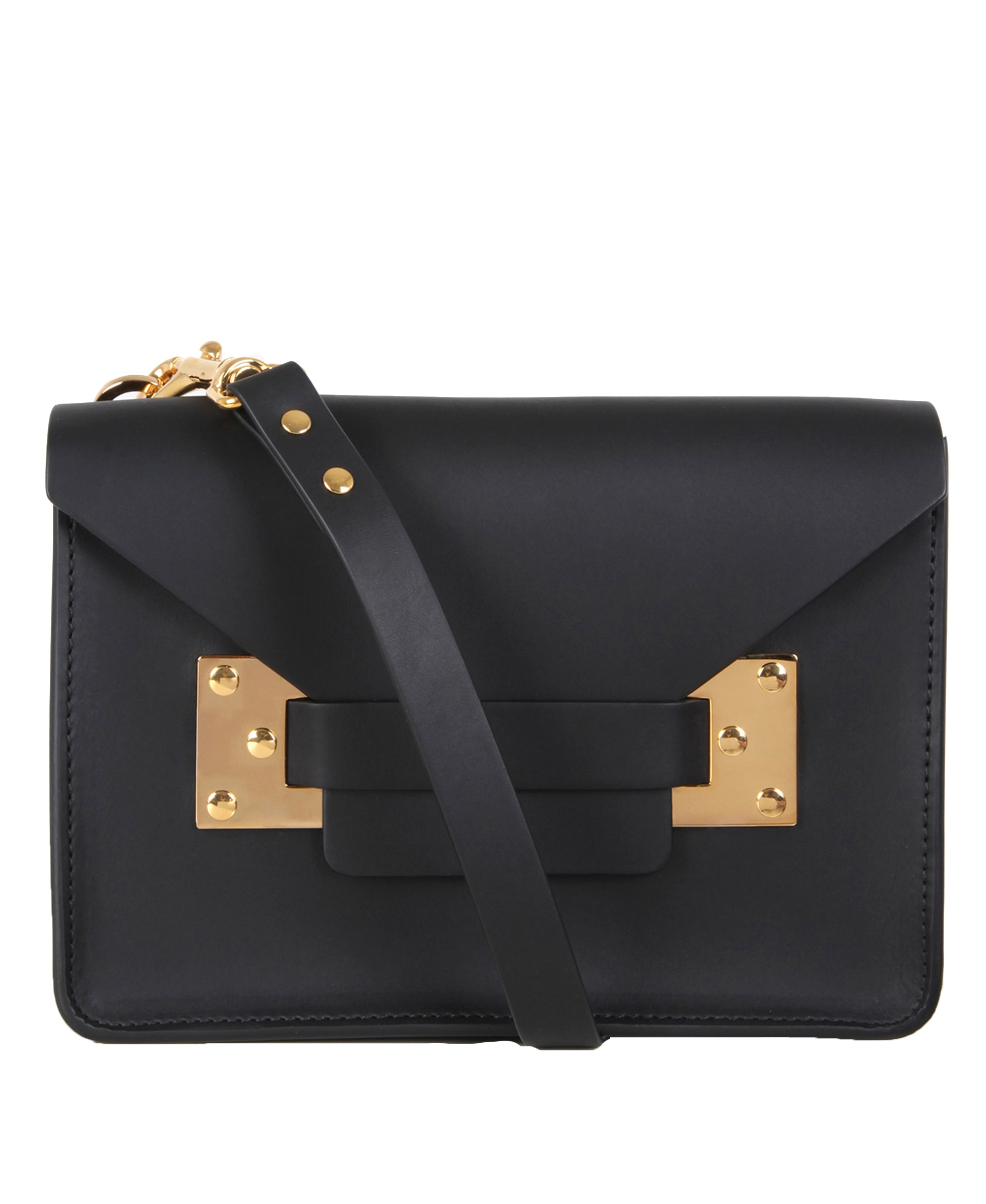 Sophie Hulme Mini Milner Bag | Black | Designer | Handbag Outlet ...